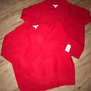 Two new woman’s sweaters
